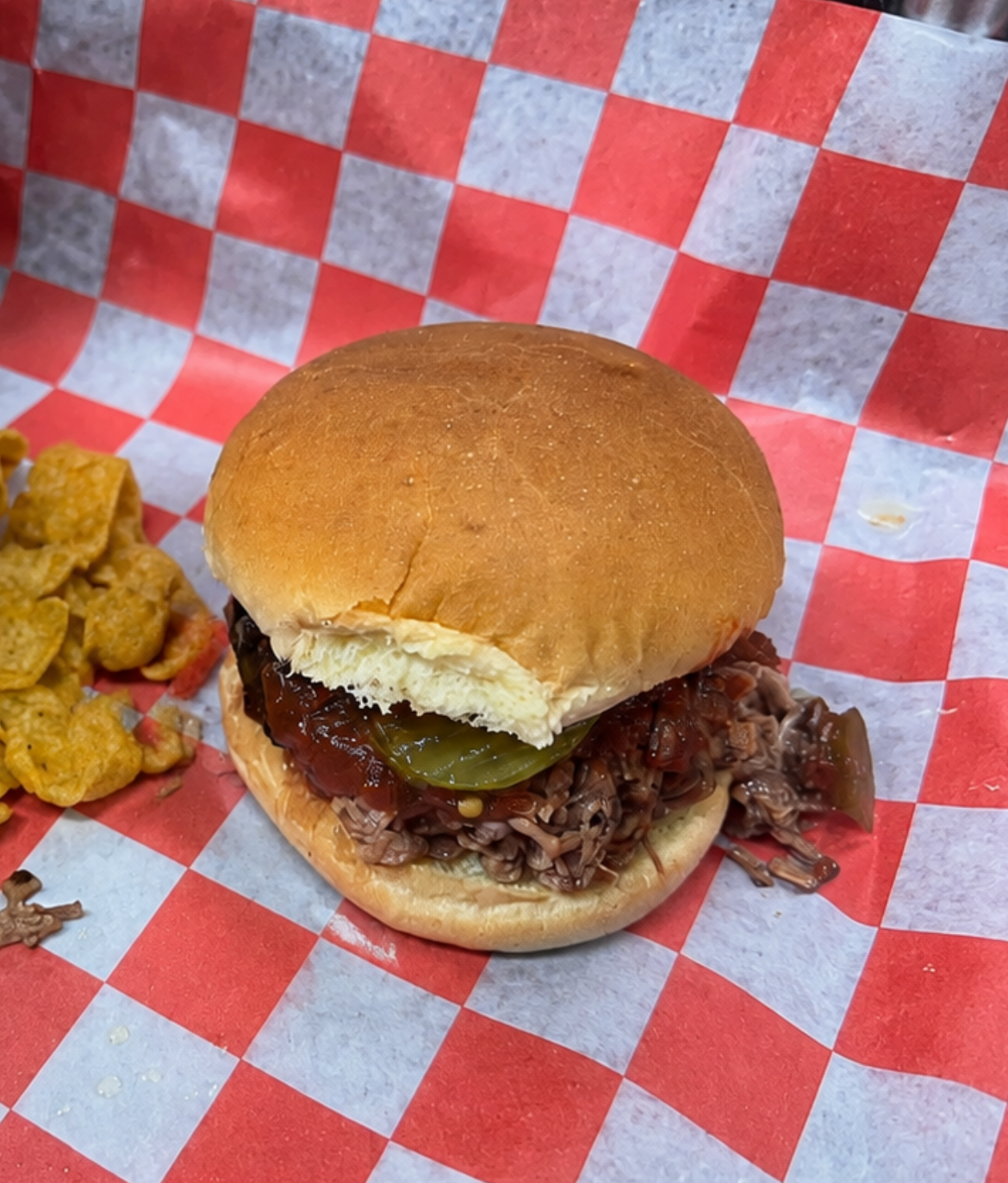 Kids BBQ Sandwich Only