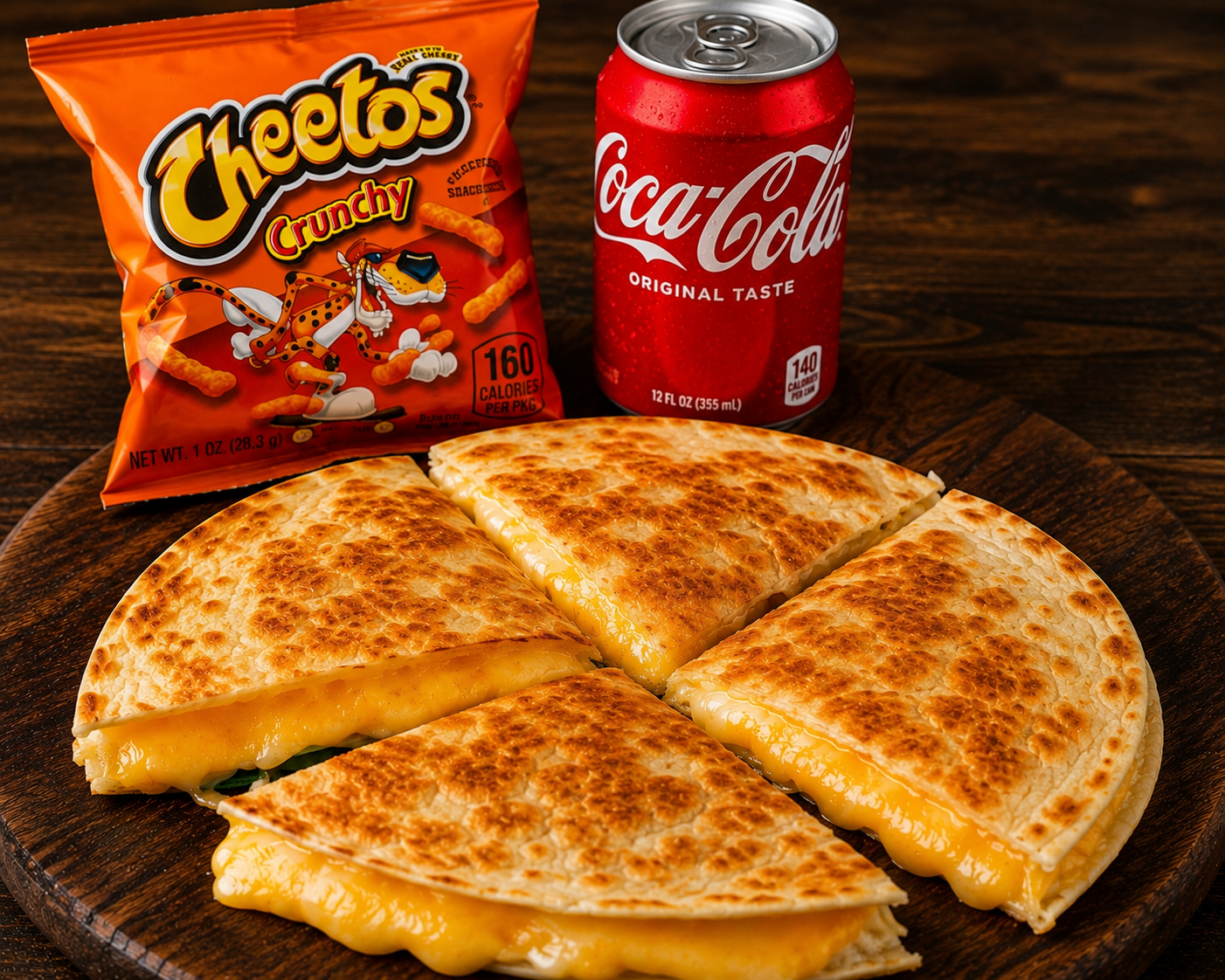 Kids Cheese Quesadilla Meal
